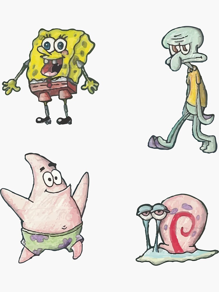 The SpongeBob SquarePants Sticker Bundle