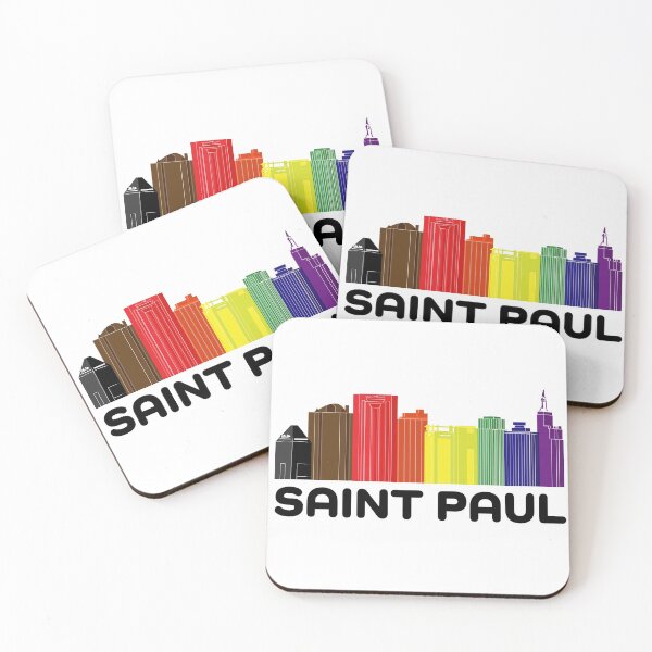 Item preview, Saint Paul Pride Skyline designed and sold by andybirkey.
