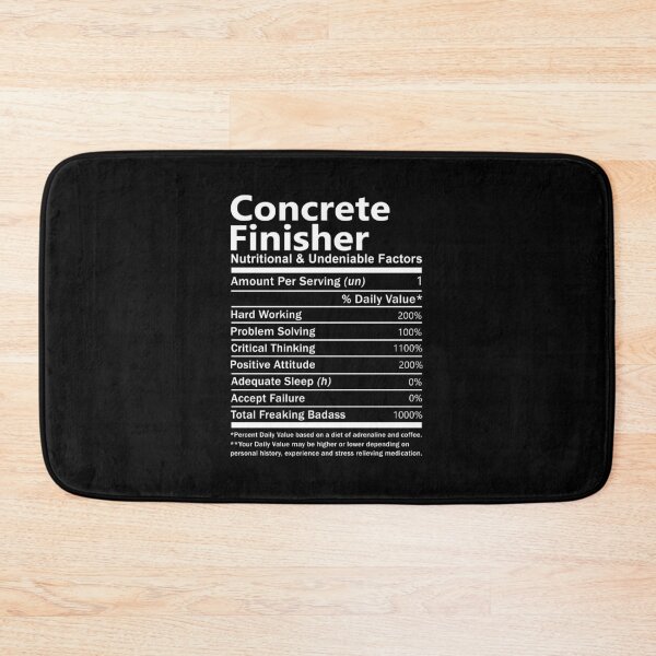 Item preview, Concrete Finisher T Shirt - Nutritional And Undeniable Factors Gift Item Tee designed and sold by hinettiker.