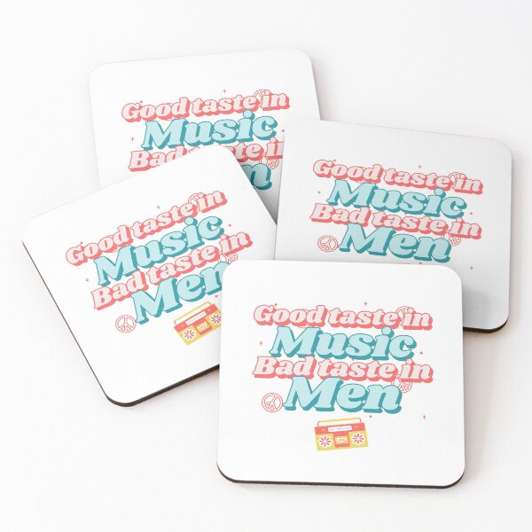 Item preview, Good Taste in Music Bad Taste in Men designed and sold by StudioQ-.