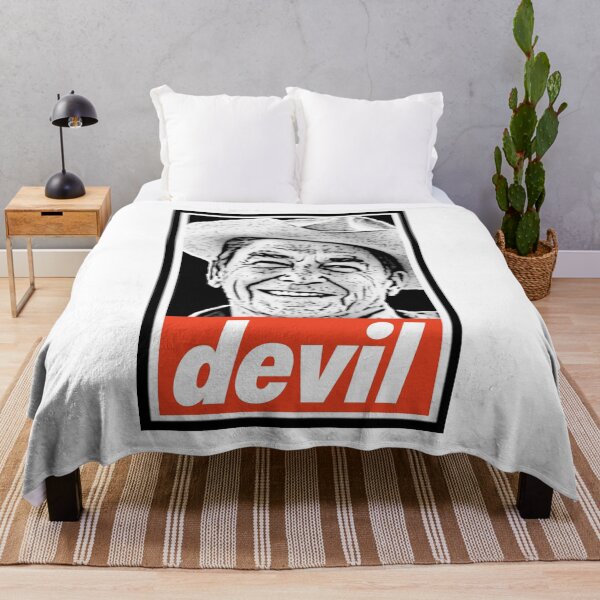 Item preview, Ronald Regan is the Devil - OBEY style designed and sold by KBwiththeTees.