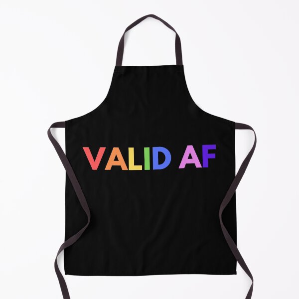 Item preview, LGBT+ Pride Valid AF designed and sold by SapphicGrapphic .