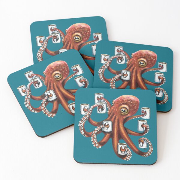 Item preview, OctoBrew designed and sold by GardenPartyArt.