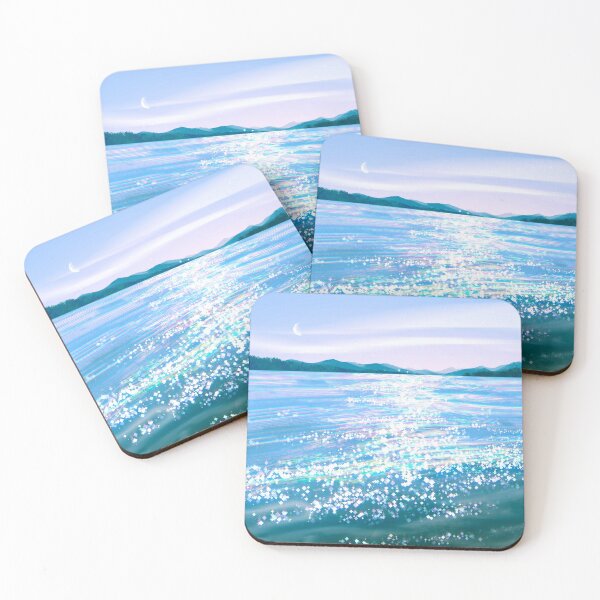 Item preview, tranquil beach designed and sold by sylvrn.