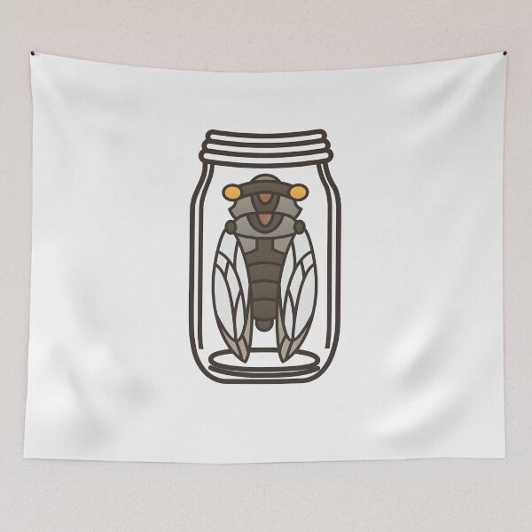 Item preview, Stained Glass Cicada designed and sold by Schka.