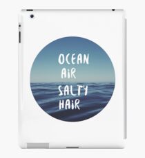 Ocean Air Salty Hair iPad Case/Skin