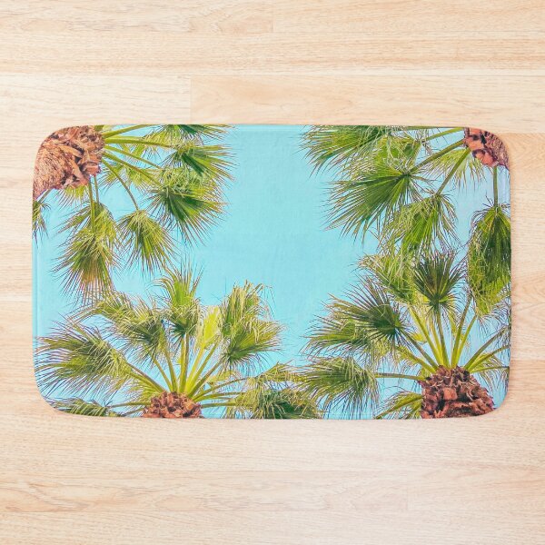 Item preview, Bright Green Palm Trees and Sky designed and sold by aestheticisland.