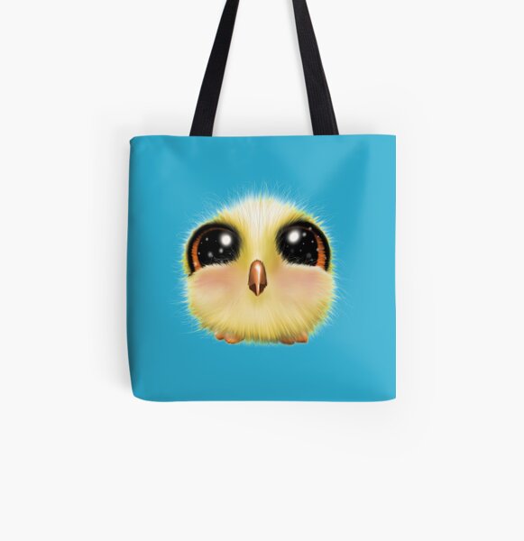 big fluffy tote bag