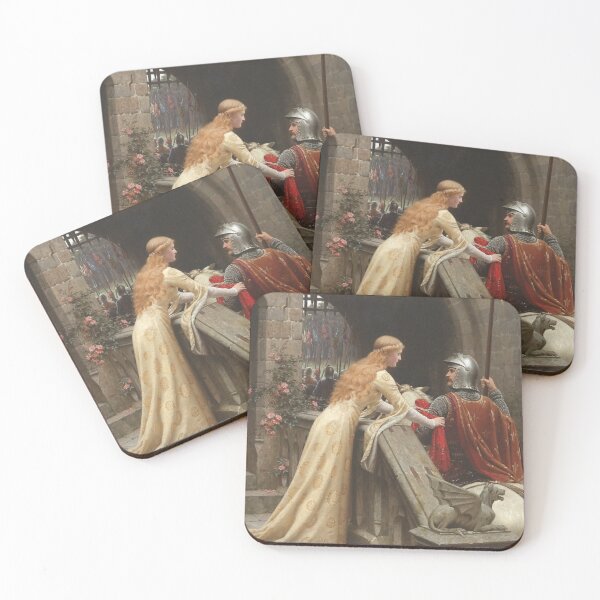 Item preview, God Speed, by Edmund Leighton. designed and sold by Historical Paintings.