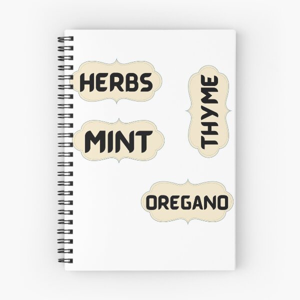 Item preview, Kitchen Herbs, Thyme, Mint, Oregano designed and sold by KrisantoArts.