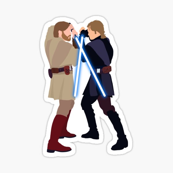 Item preview, Obi vs Ani (no circle) designed and sold by Katethecreative.