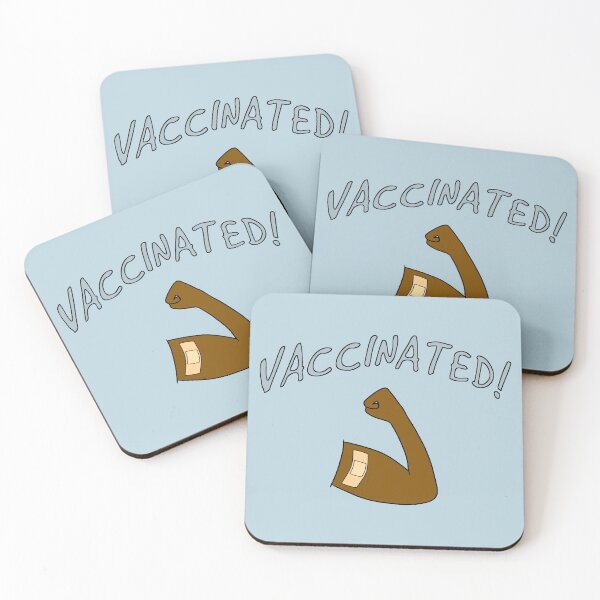 Item preview, Vaccinated! designed and sold by shackledlettuce.