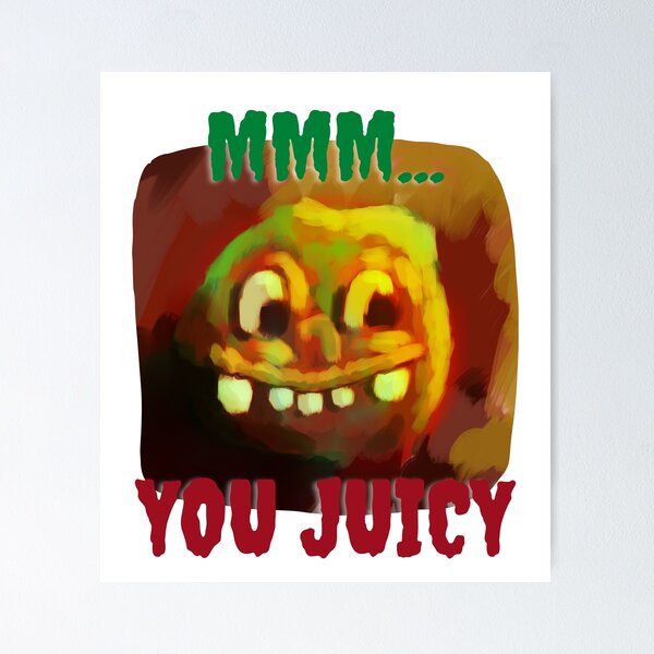 Item preview, Mmm... you juicy grinning monster designed and sold by wavethreat.