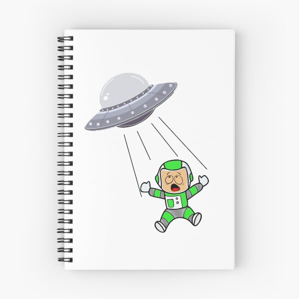 Item preview, Space alien ship with Austronaut designed and sold by SPearShop.
