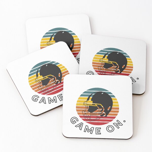 Item preview, AMERICAN FOOTBAL RETRO SUNSET HELMET GAME ON. designed and sold by Zakaria daoudi.