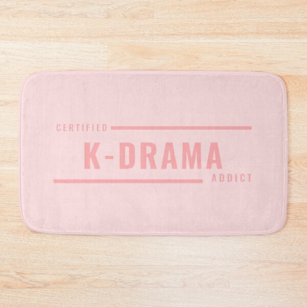 Item preview, Copy of K-drama addicted certified - light pink background and pink. designed and sold by LittleKspot.