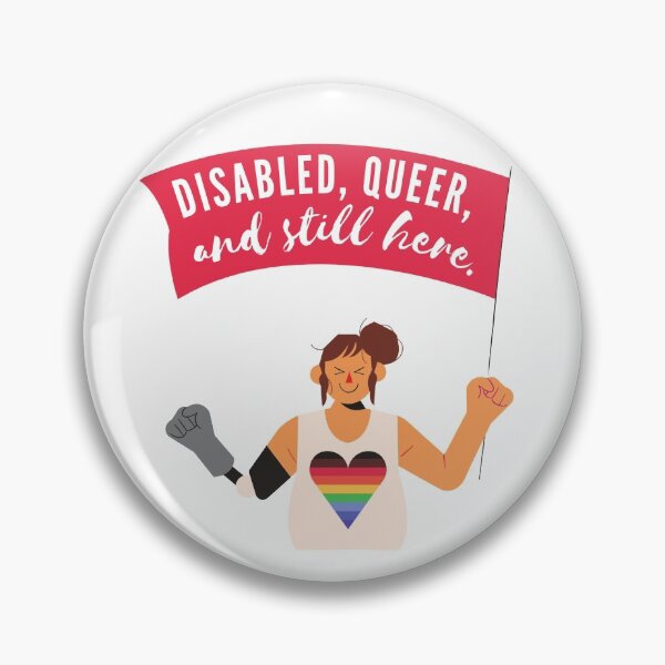 Artikelvorschau, LGBT + Pride für Behinderte deaktiviert entworfen und verkauft von SapphicGrapphic .