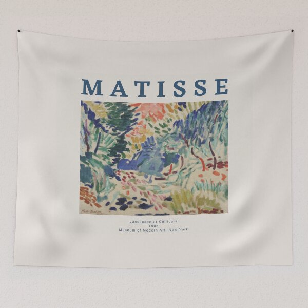 Item preview, Henri Matisse Landscape At Collioure Exhibition Poster designed and sold by VintageMode.