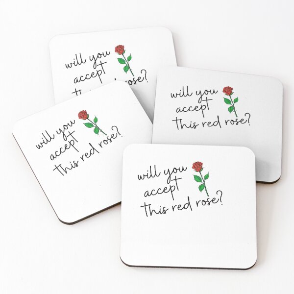 Item preview, "will you accept this red rose" designed and sold by oldschoolway.