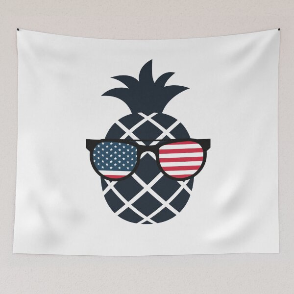 Item preview, Pineapple Sunglasses 4th of July designed and sold by widianeworld.