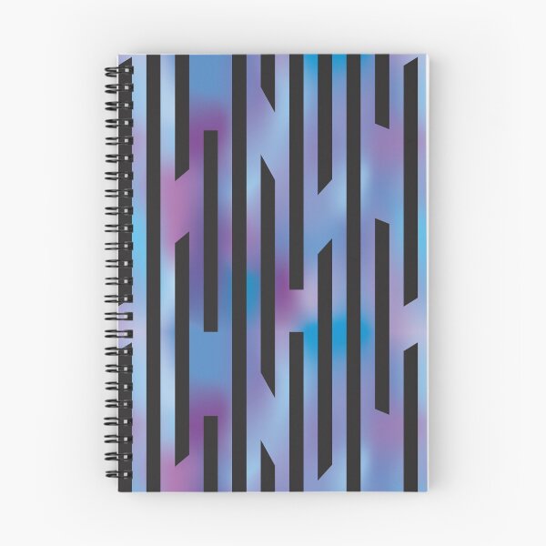 Item preview, Jagged Edges - blue/black designed and sold by JRP Design.