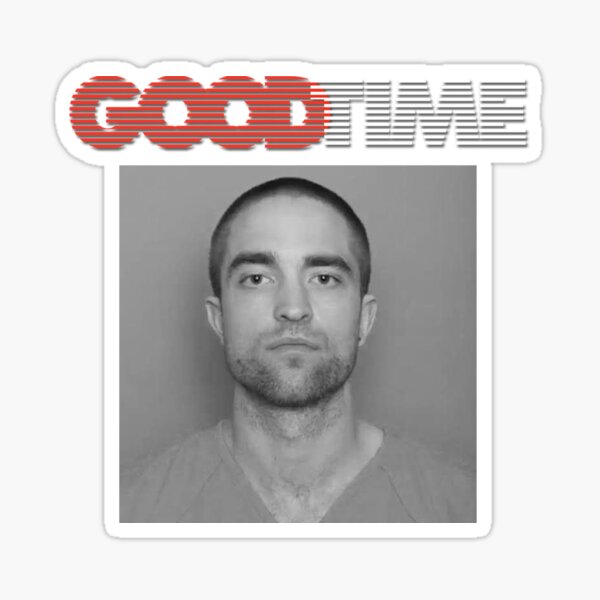 Item preview, ROBERT PATTINSON GOOD TIME MUGSHOT GRAPHIC TEE designed and sold by mikceys.