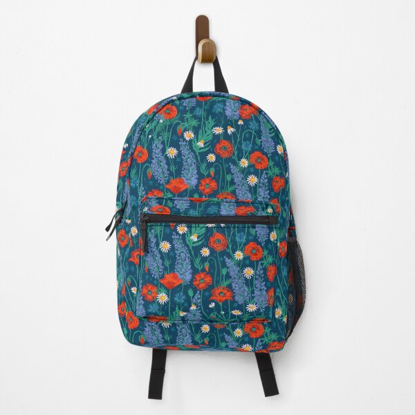 Item preview, Texture pattern with wildflowers: poppies, cornflowers, chamomiles, cypress designed and sold by Galo4ka555.
