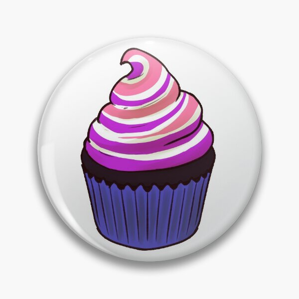 Artikelvorschau, Genderfluid Cupcake entworfen und verkauft von Maplebreeze.