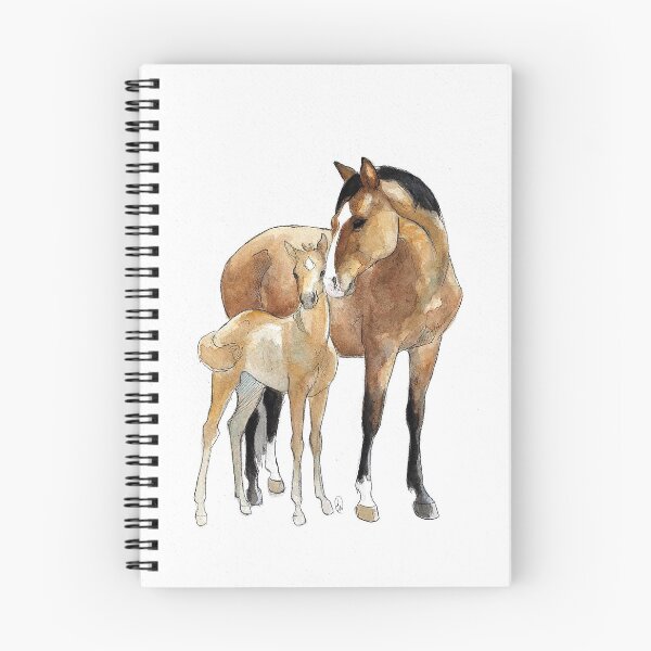 Item preview, Quarterhorse Mare and Foal designed and sold by Lavender Woodman.