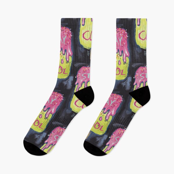 Item preview, Sweet cold colourful  ice cream. Hot summer time. designed and sold by RukkiZukkiArt.