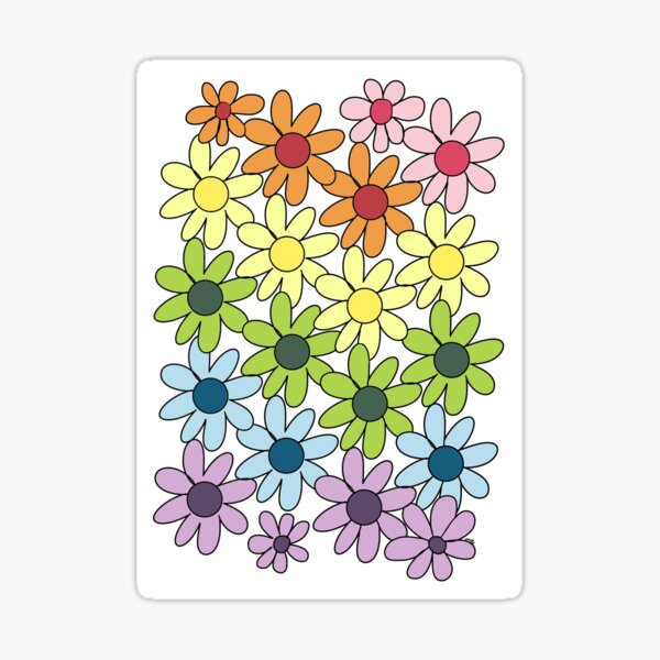 Flowers 4 Sticker