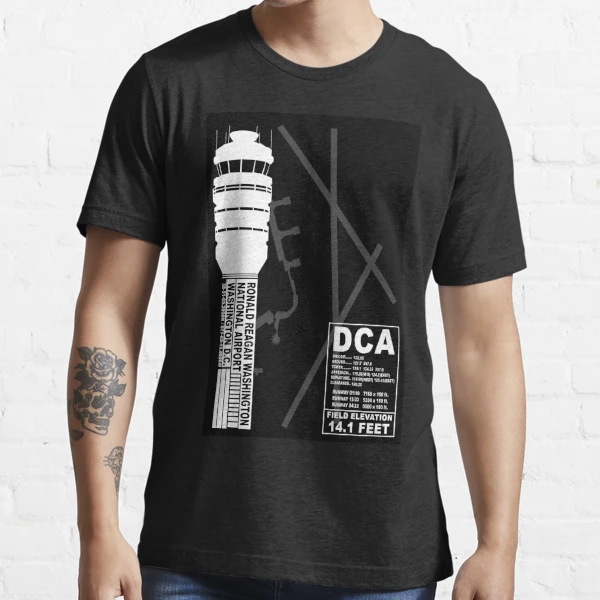 DCA Reagan Washington National Airport Art Essential T-Shirt for