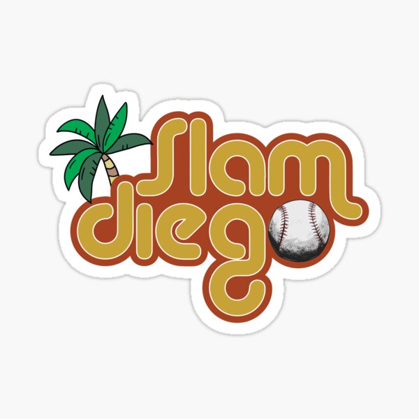 Item preview, Slam Diego Sunset Palm Tree San Diego Baseball Grand Slam designed and sold by 9ine9.