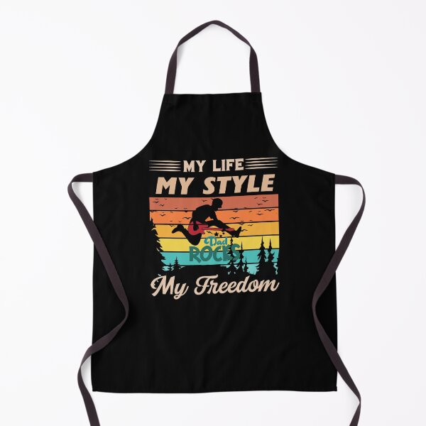 Item preview, MY LIFE MY STYLE MY FREEDOME DAD ROCK designed and sold by ShirtzTonight.