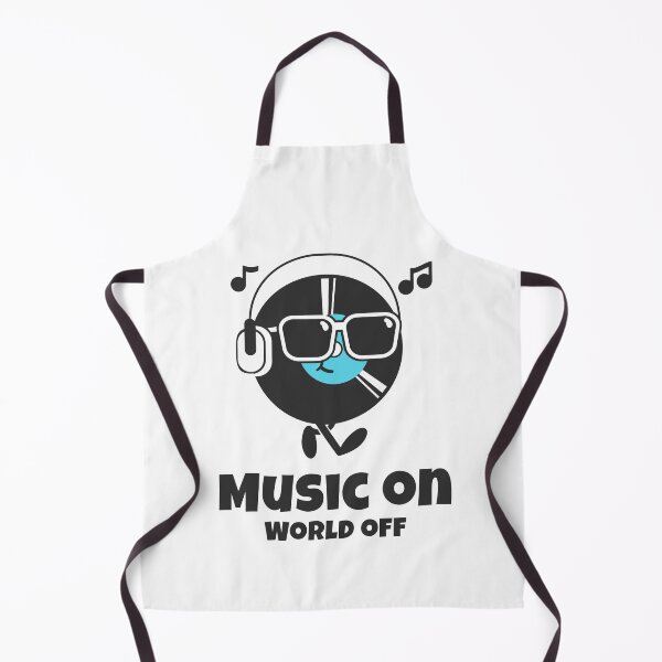 Item preview, Music on, world off. record vibes designed and sold by heatedstitches.