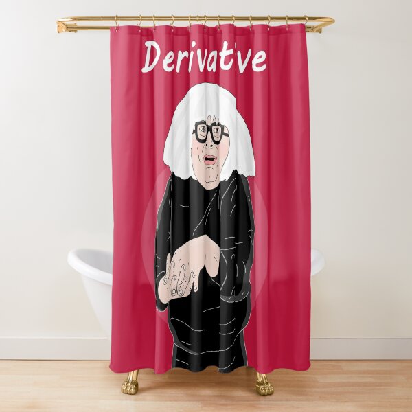 Ongo Gablogian - Derivative Shower Curtain