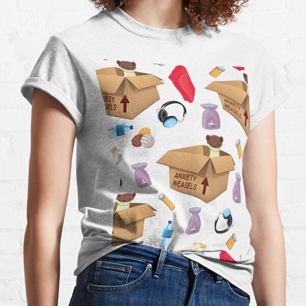 Anxiety Weasel Protection Classic T-Shirt