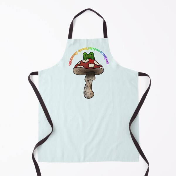 Item preview, Obligatory queer frog on mushroom designed and sold by Miamann.