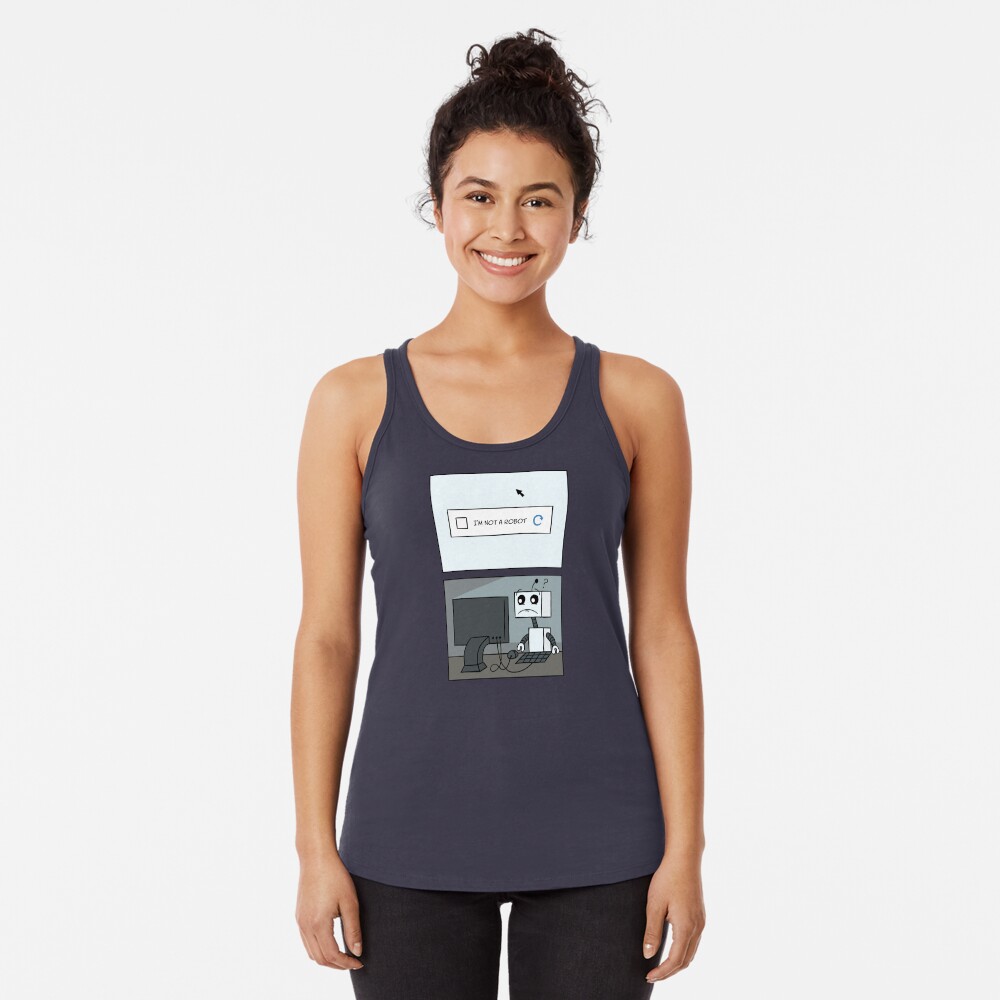 Item preview, Racerback Tank Top designed and sold by captainscifiart.