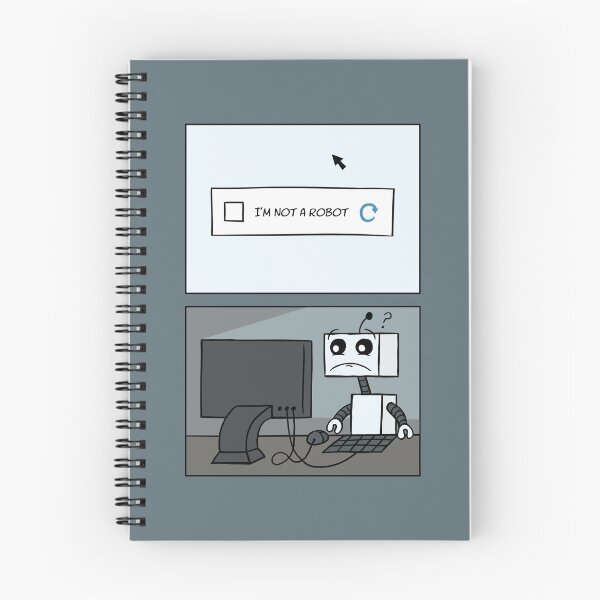 Item preview, I'm Not a Robot designed and sold by captainscifiart.