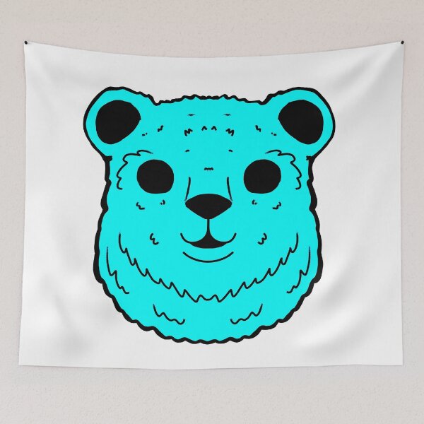 Item preview, Totally Sick Neon Bear Head designed and sold by jastinamor.