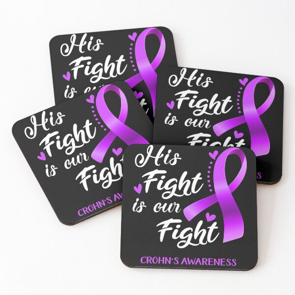 Item preview, His Fight Is Our Fight Crohn's Awareness designed and sold by hvoid41.