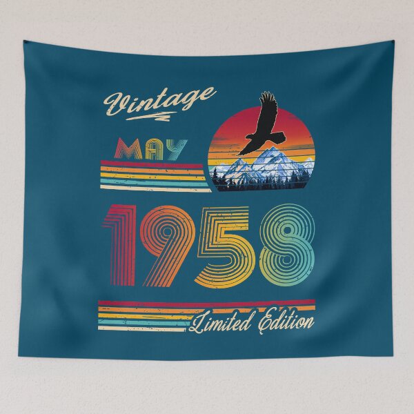 Item preview, May 1958 Birthday designed and sold by GreenSplash.