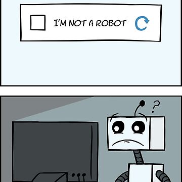 Artwork thumbnail, I'm Not a Robot by captainscifiart