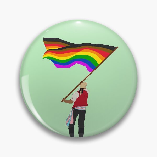 Item preview, Pride Flag Enjolras designed and sold by sketchetic.