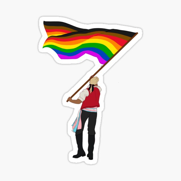 Artikel-Vorschau von Pride-Flagge Enjolras, designt und verkauft von sketchetic.