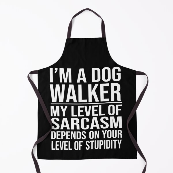 Item preview, dog walker saying funny dog walking gift designed and sold by alaechamlal.