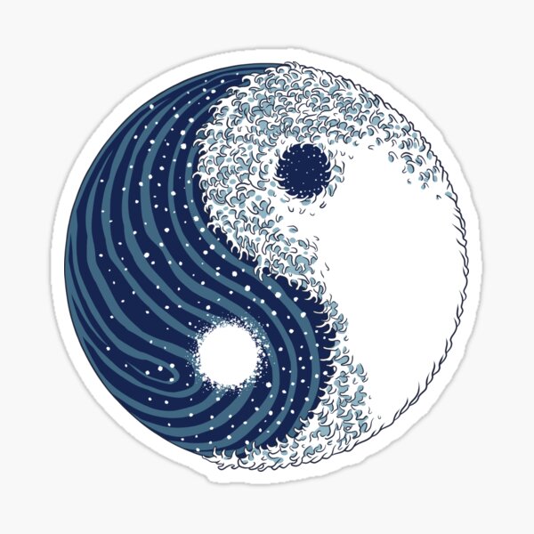 Artikel-Vorschau von Yin Yang die große Welle, designt und verkauft von albertocubatas.