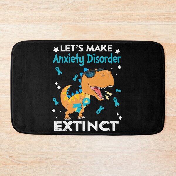 Item preview, Let's Make Anxiety Disorder Extinct Anxiety Disorder Warrior Gift designed and sold by Sabfit.