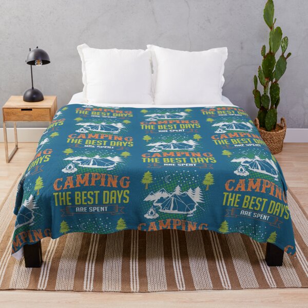 Item preview, The Best Days Are Spent Camping designed and sold by RiseAlex.